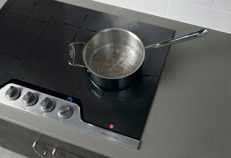 Alt View 16. Frigidaire - 30" Induction Cooktop - Stainless Steel.