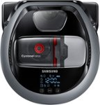 Front Zoom. Samsung - POWERbot™ Wi-Fi Connected Robot Vacuum with Visionary Mapping™ - Neutral Gray.