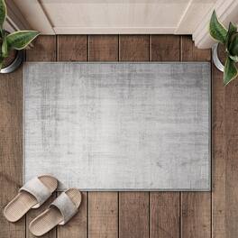 Sorbus - 2x3 Welcome Mat Rug for Entryway, Machine Washable, Non-Slip, Vintage Rug - Low Pile Non-Shedding Indoor Rugs - Lines