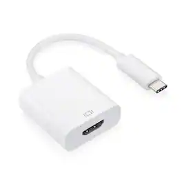 Sanoxy - USB 3.1 Type C Male to HDMI Female Adapter 4K/60Hz - White