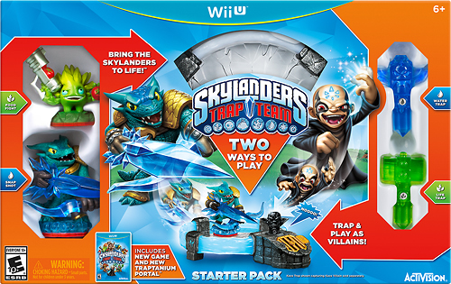 Reisbureau terrorisme Herinnering Skylanders Trap Team Starter Pack Nintendo Wii U 87045 - Best Buy
