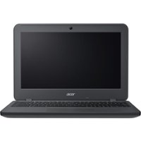 Acer - 11.6" Touch-Screen Chromebook - Intel Celeron - 4GB Memory - 16GB eMMC Flash Memory - Gray - Front_Zoom