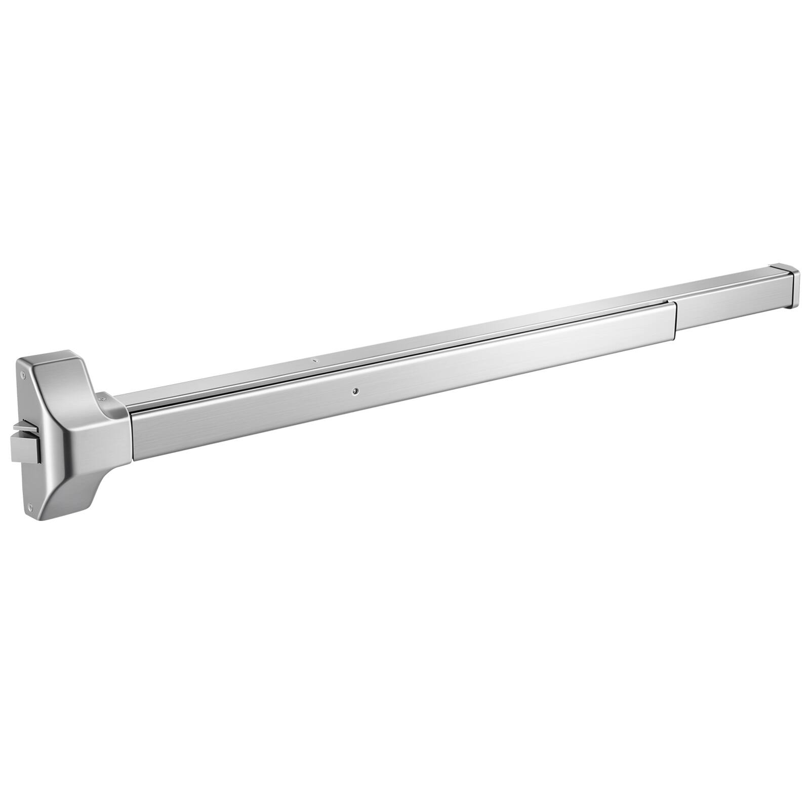 Alt View 5. VEVOR - Push Bar Panic Exit Device, 41" Stainless Steel Commercial Panic Bar for Exit Doors, Emergency Exit Door Hardware - Silver.