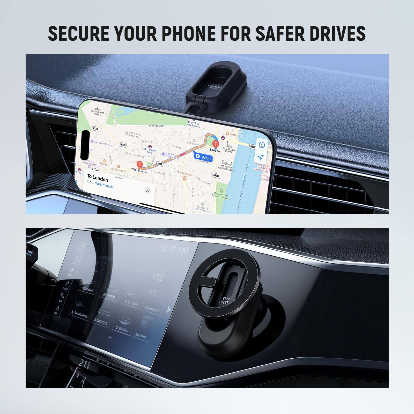 SECURE YOUR PHONE FOR SAFER DRIVES
