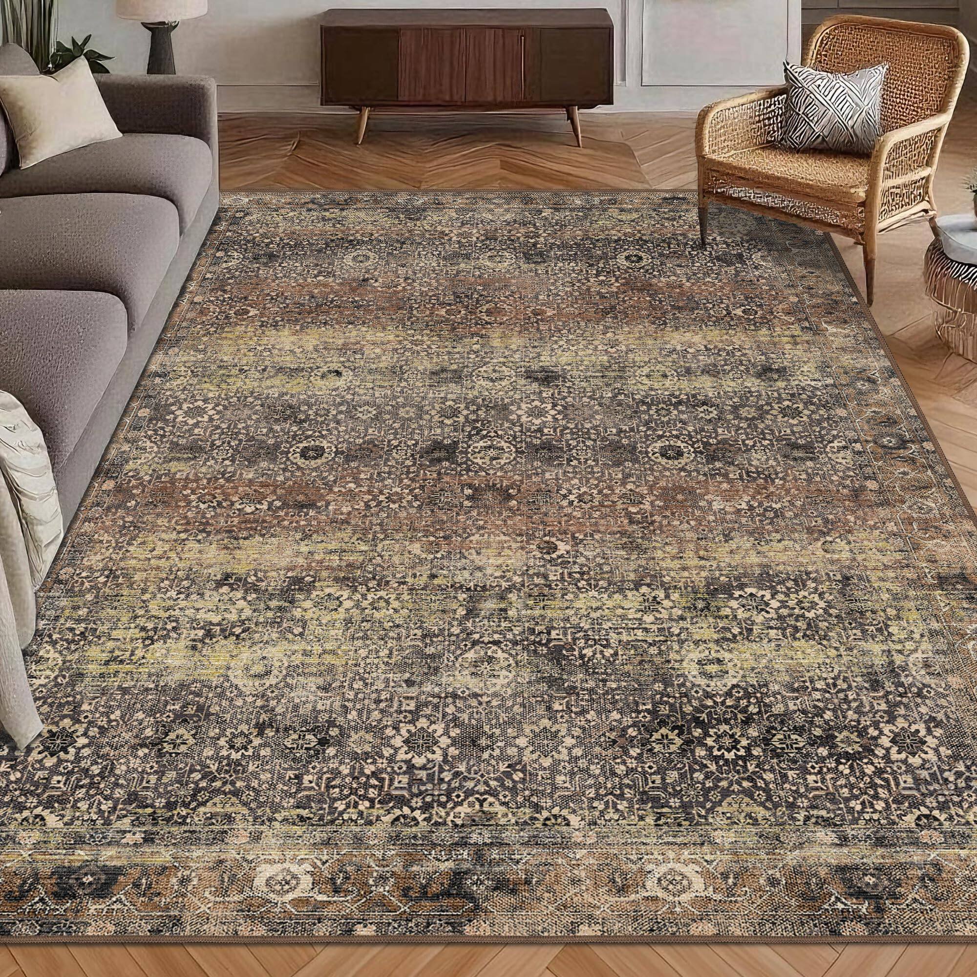 Umber and Slate 3' x 5' (Rectangular)