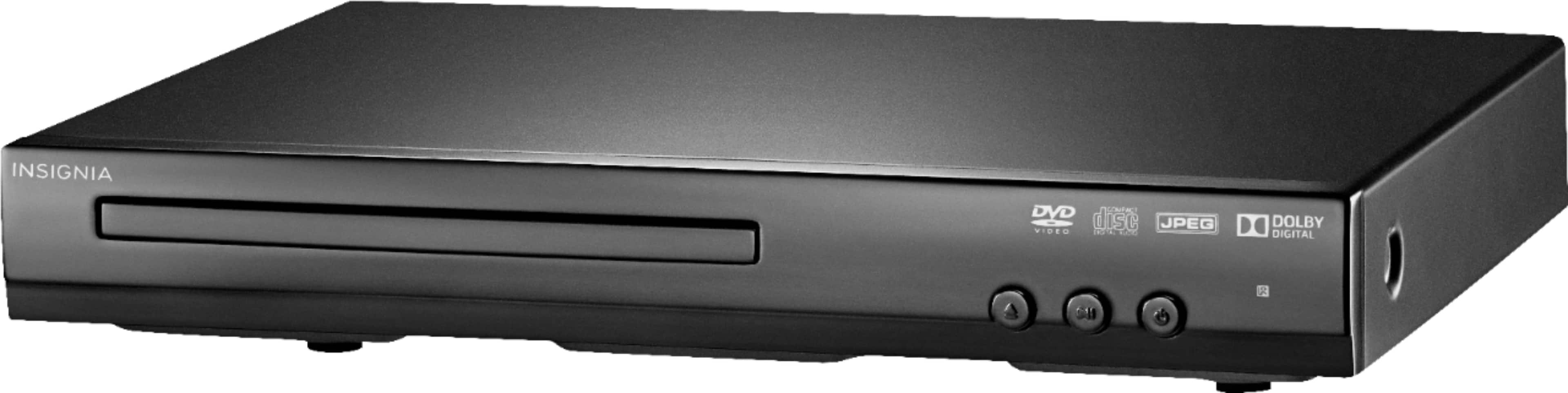 Left. Insignia™ - DVD Player - Black.