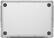 Alt View 15. Speck - Presidio Clear Hardshell Case for 13.3" Apple® MacBook® Pro with Touch Bar - Clear.