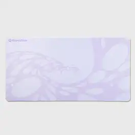 GravaStar - Extended Gaming Mouse Pad with Stitched Edges and Non-Slip Base - Lavender Purple