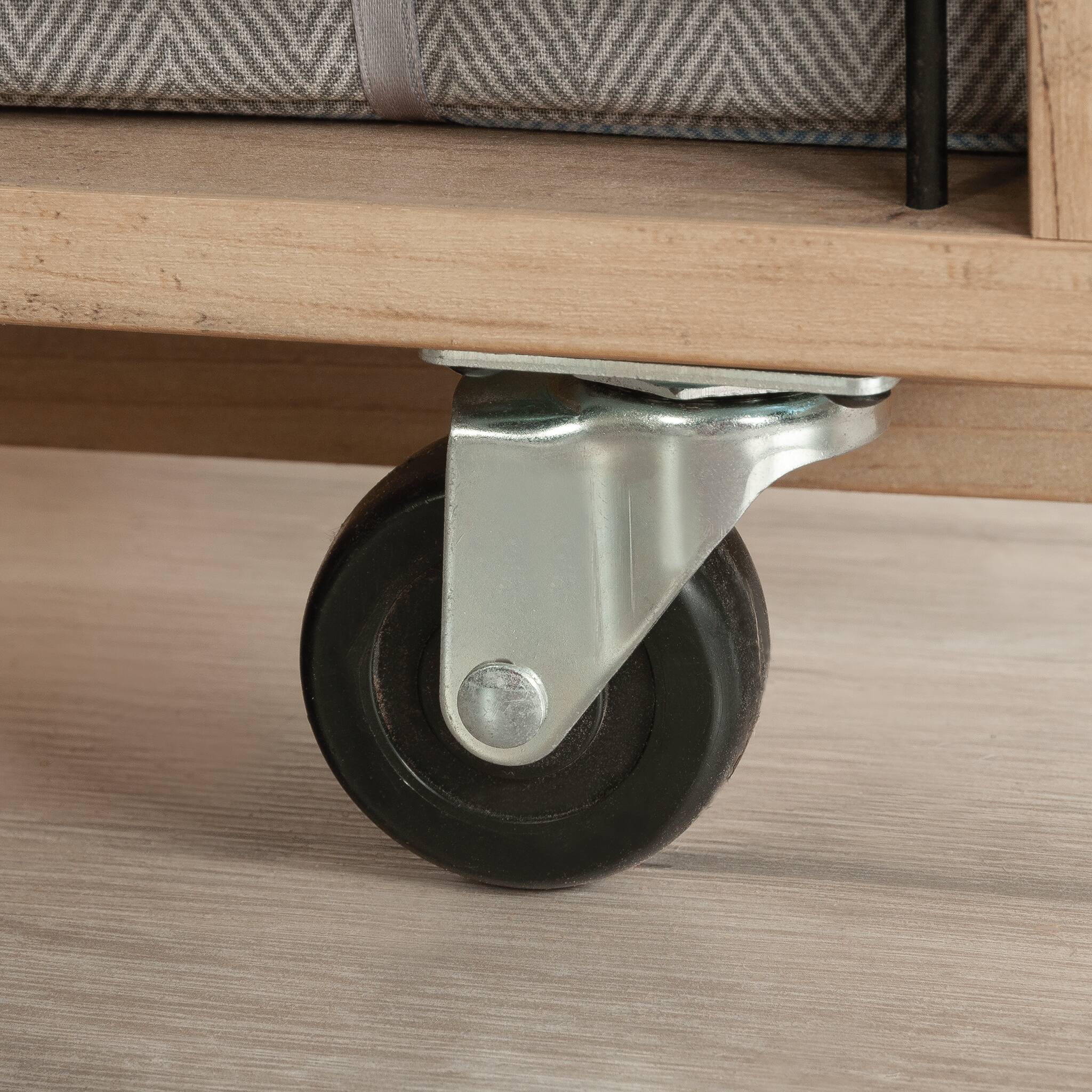 Left. TinyHomie - Craft Station Brown finish.