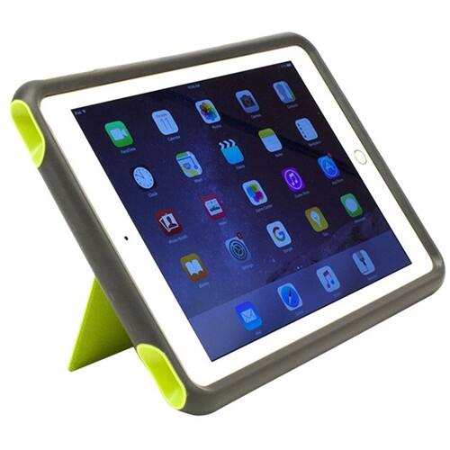 Best Buy: M-Edge Protective Case for Apple® iPad® Air 2 Slate with lime ...