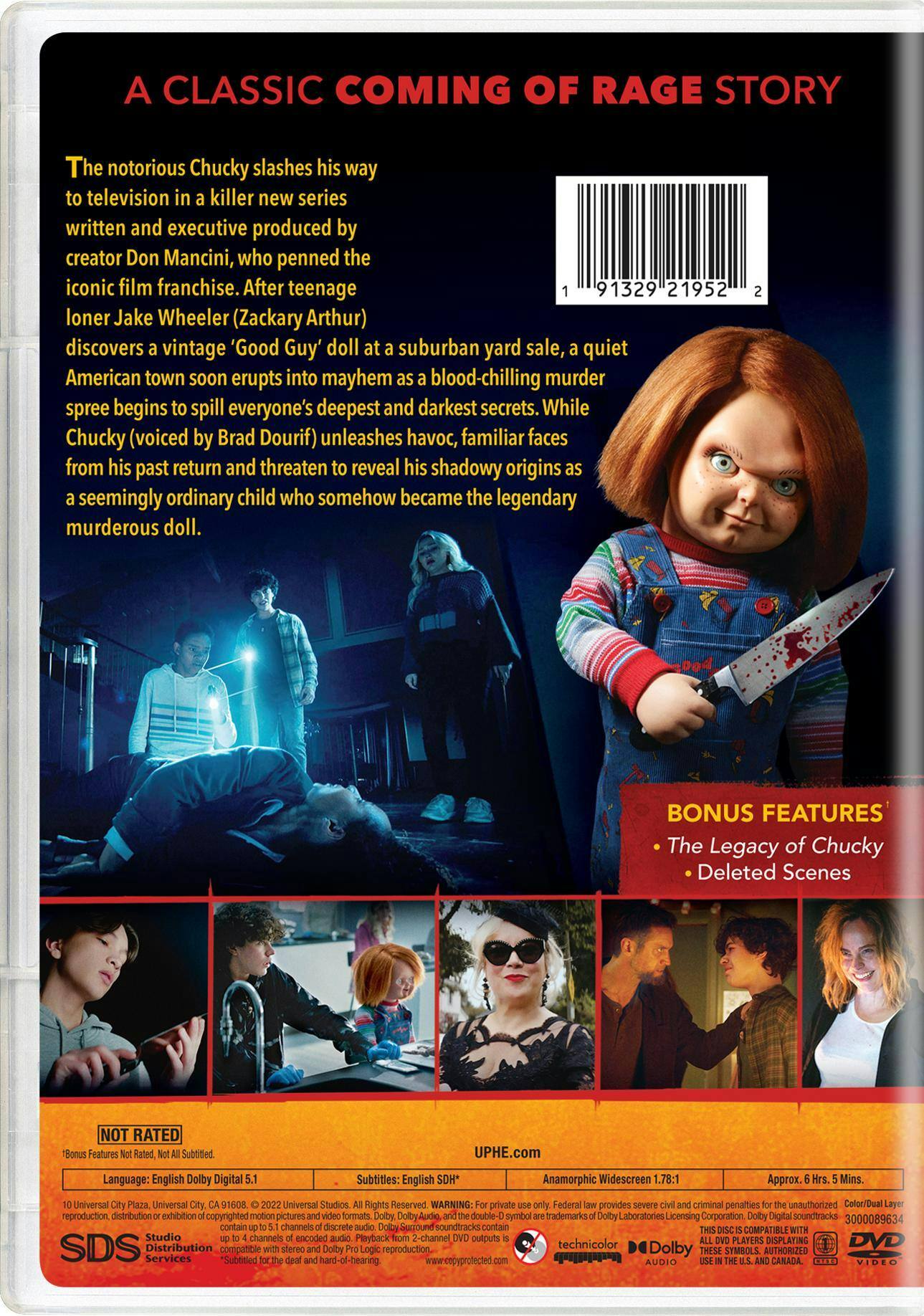Back. Chucky: Season One [DVD].