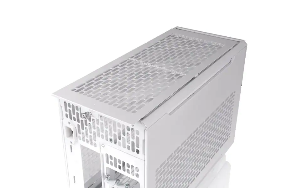 Thermaltake TR100 SFF mITX Mini Tower PC Case with PCIe 4.0 Riser Cable ...