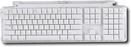 Front Standard. Apple® - Pro Keyboard - White.