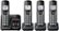 Angle Zoom. Panasonic - KX-TGD564M Link2Cell DECT 6.0 Expandable Cordless Phone System with Digital Answering System - Black.