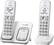 Left. Panasonic - KX-TGD532W DECT 6.0 Expandable Cordless Phone System with Digital Answering System - White.