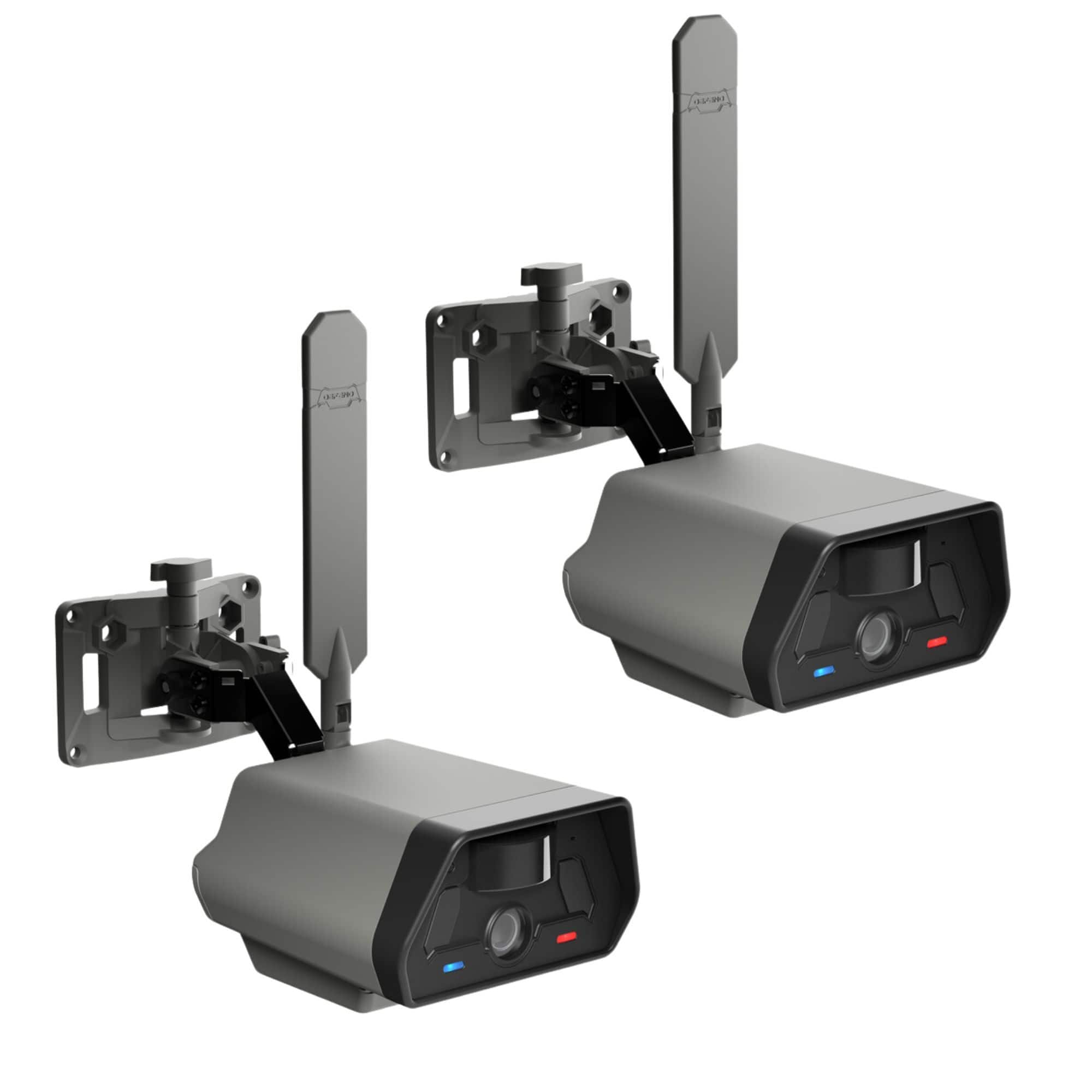 Defend by Tactacam Cellular Security Camera 2-Pack - Graphite