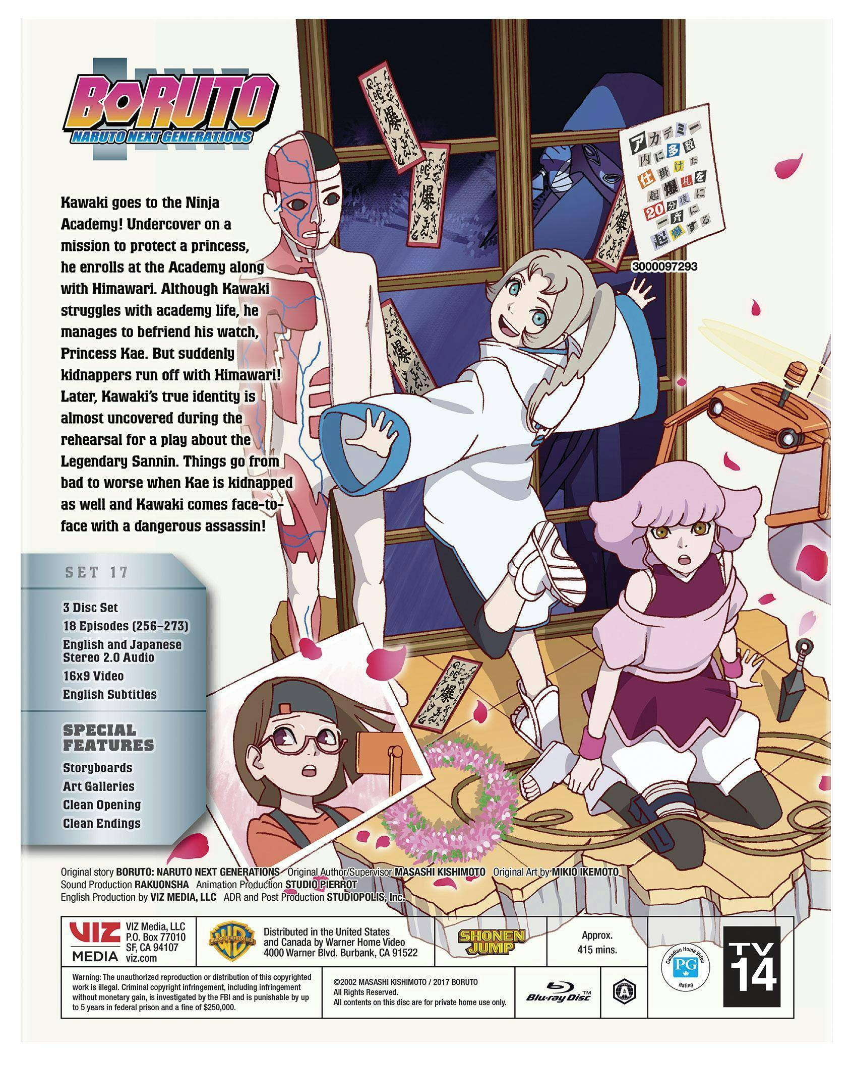 Back. Boruto - Naruto Next Generations: Kawaki Goes Undercover [Blu-ray].