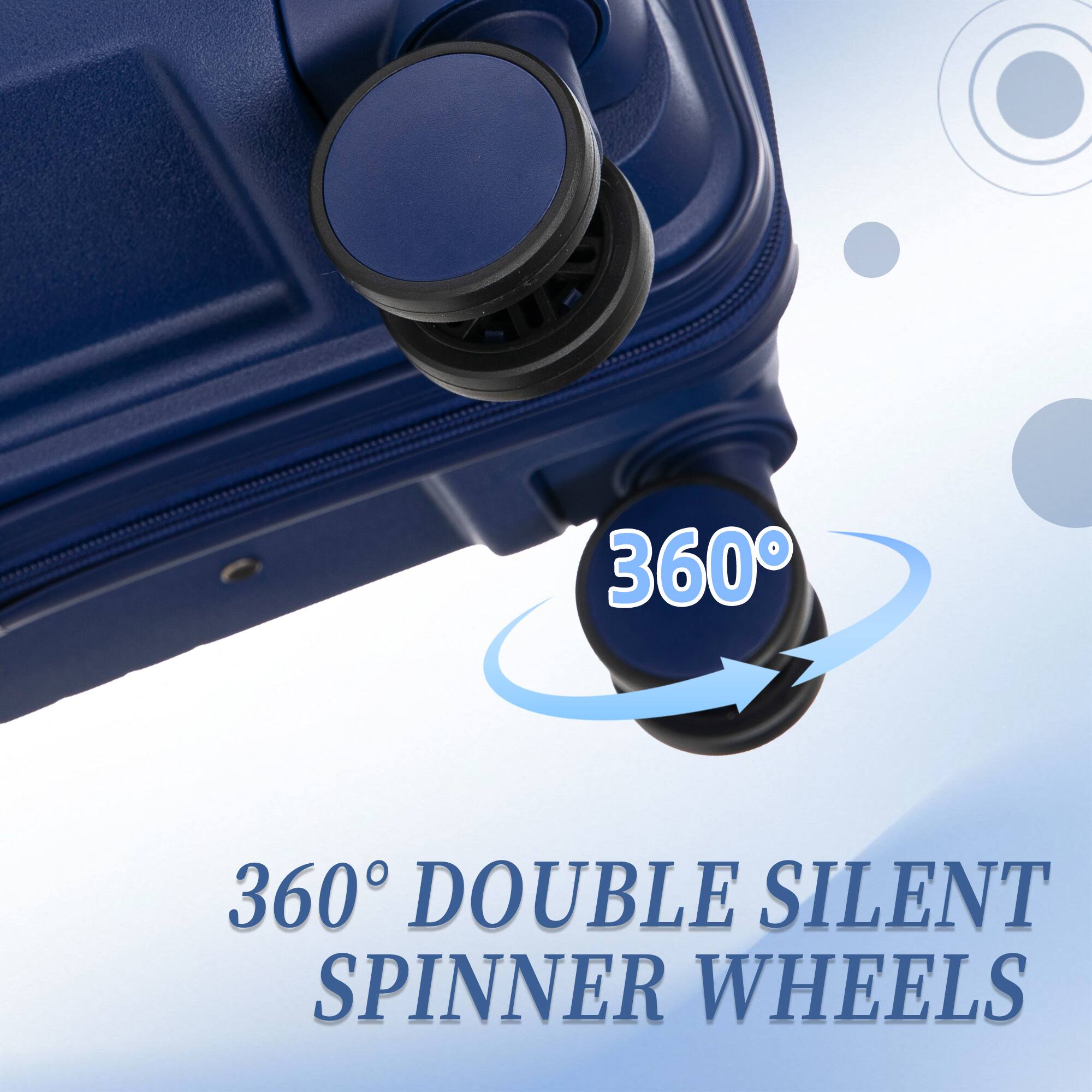 360° DOUBLE SILENT SPINNER WHEELS