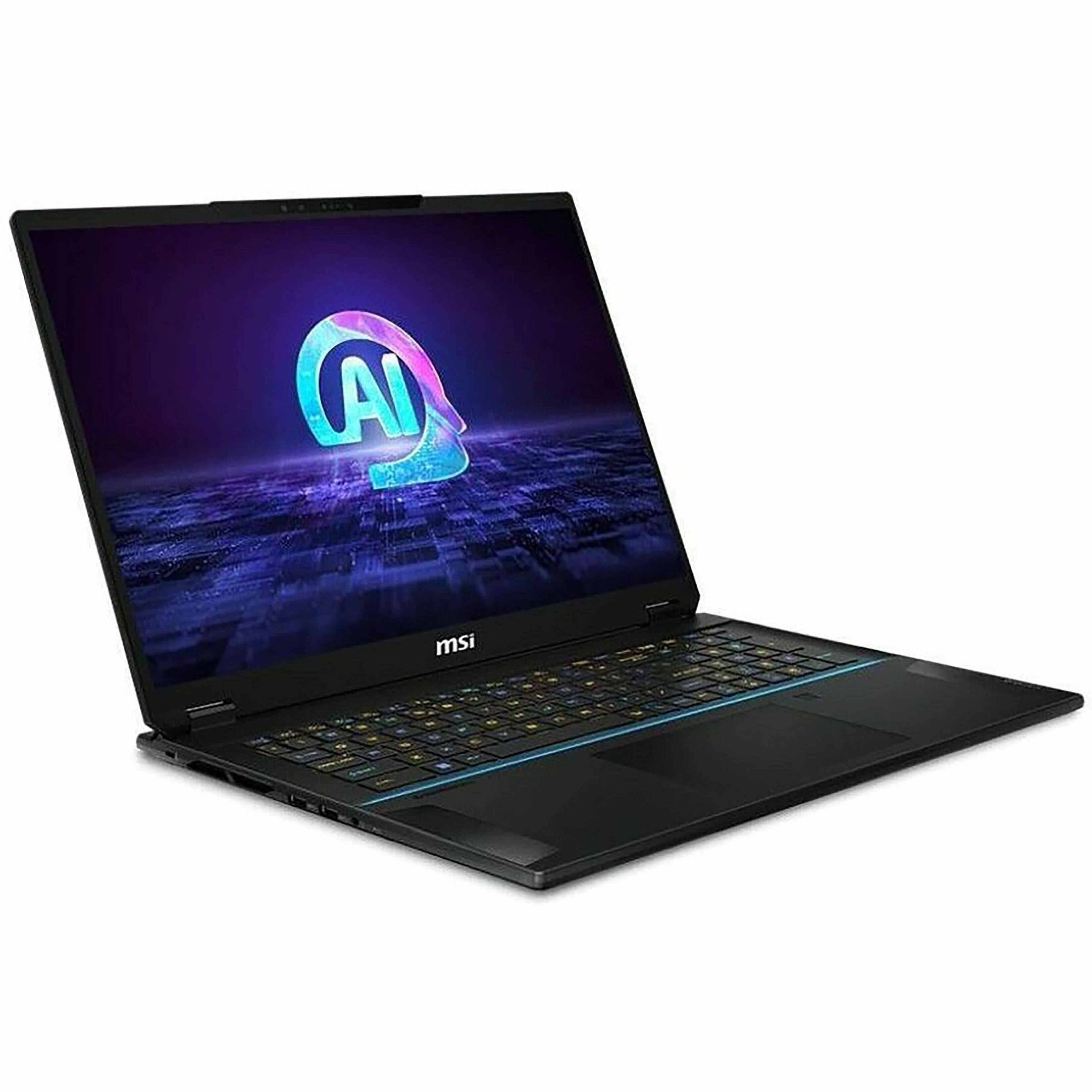 Alt View 13. MSI - Stealth 18 AI Studio 18" Gaming Laptop - Intel Core Ultra 9 185H with 32GB Memory - NVIDIA GeForce RTX 4080 - 1TB SSD - Midnight Black, Black.