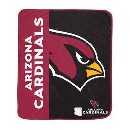 Pegasus - Arizona Cardinals 50" x 60" Endzone Ultra Soft Throw Blanket - Multicolor