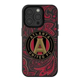 Keyscaper - MLS - Atlanta United FC iPhone Magnetic Bump Case - 14 - Black
