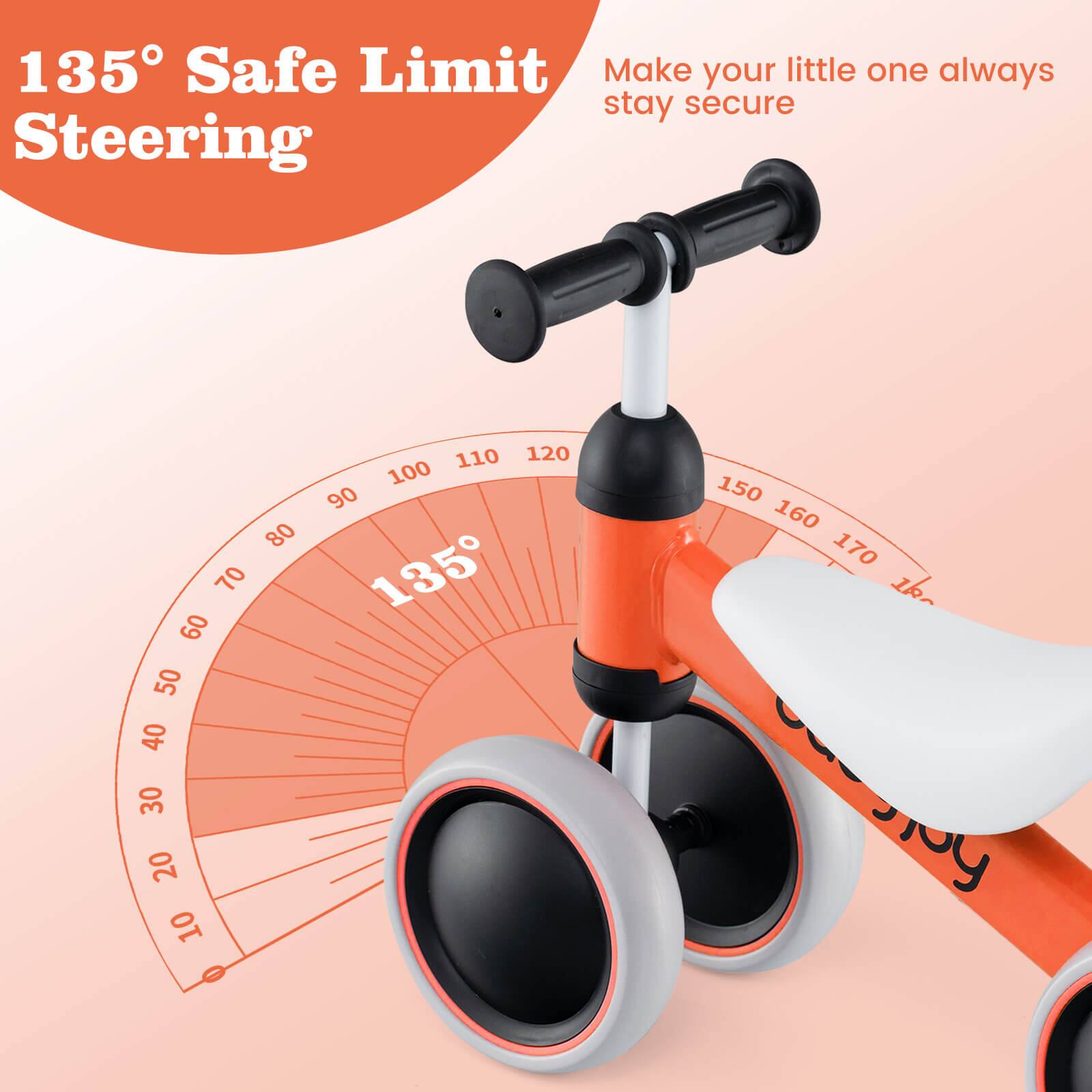 135° Safe Limit Steering

Make your little one always stay secure