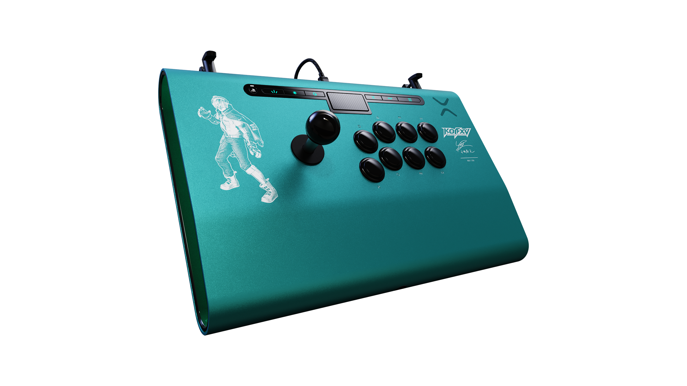 Angle. Performance Designed Prod - The King of Fighters Victrix™ Pro FS Arcade Fight Stick - Blue.