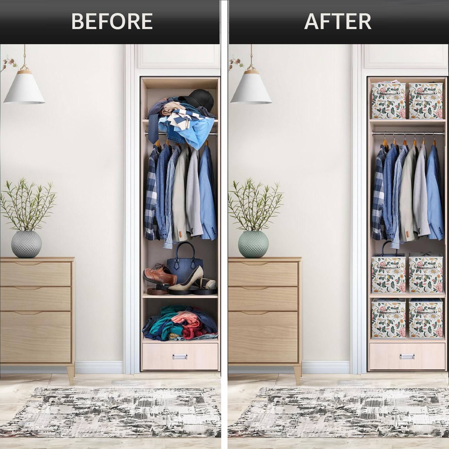 BEFORE AFTER