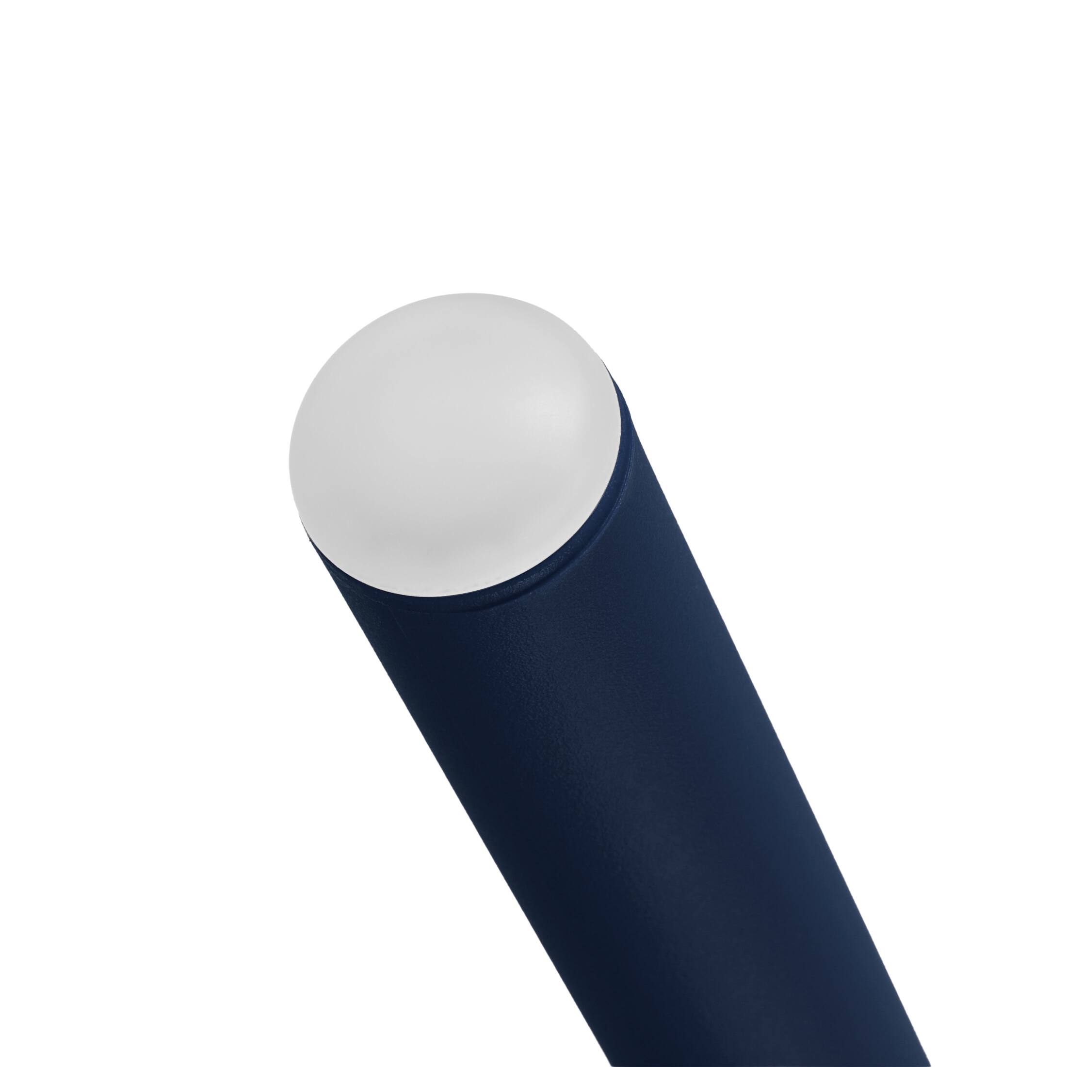 Alt View 2. WestinTrends - WestinTrends Playa Plastic Modern Outdoor Patio Accent Side Tables (Set of 2) - Navy Blue.