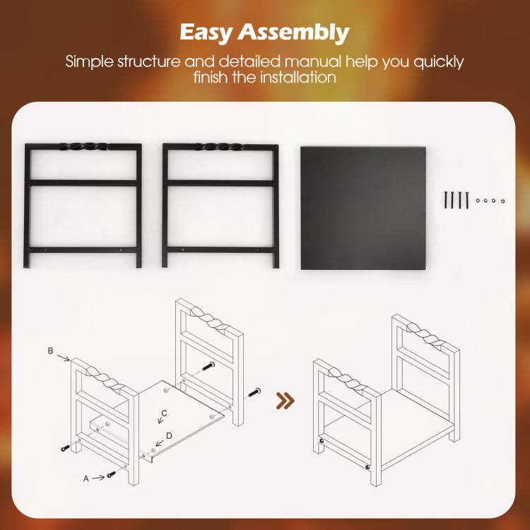 Easy Assembly

Simple structure and detailed manual help you quickly finish the installation