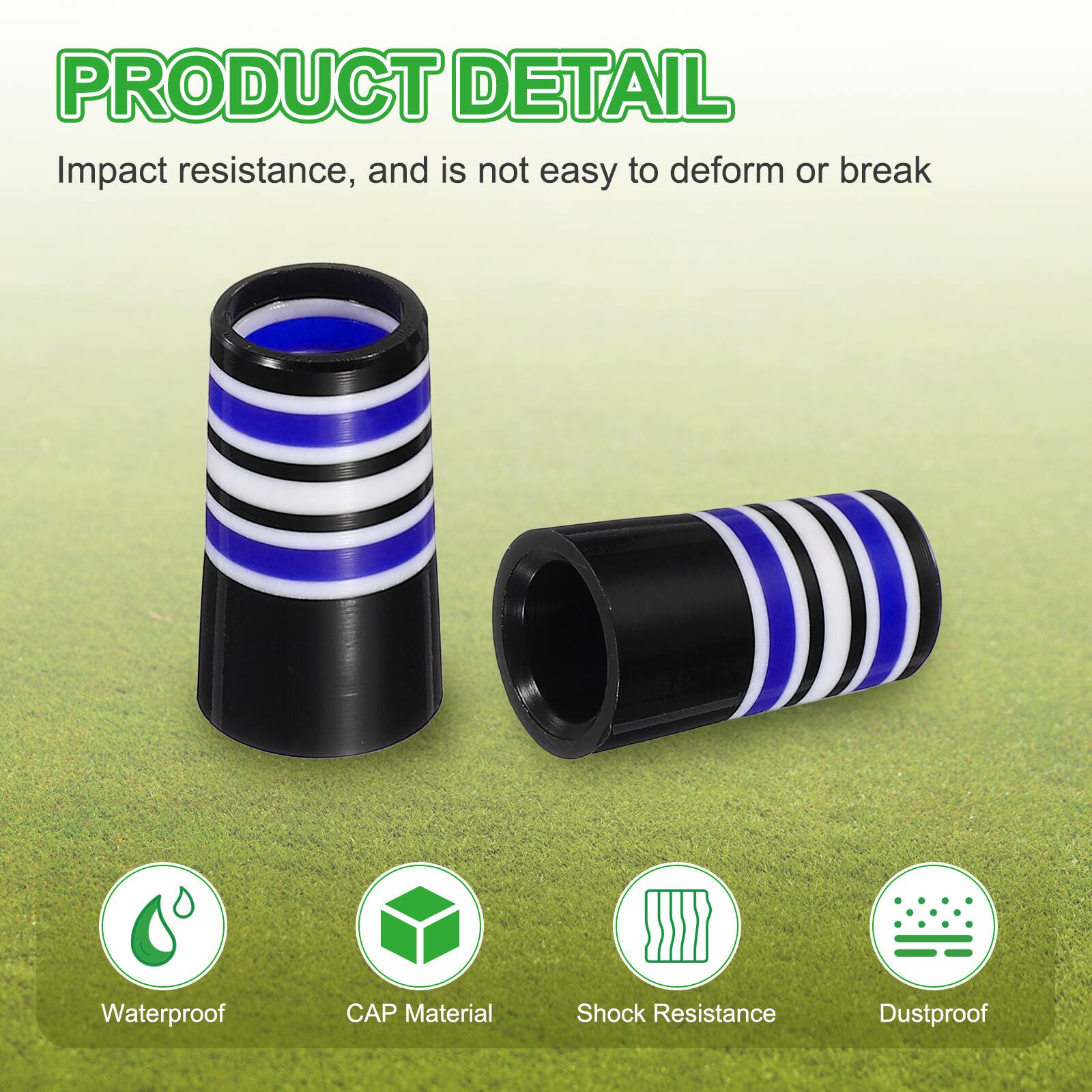 PRODUCT DETAIL

Impact resistance, and is not easy to deform or break

Waterproof  
CAP Material  
Shock Resistance  
Dustproof