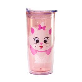 Disney - 100 The Aristocats Marie Plastic Travel Tumbler | Holds 20 Ounces - Pink