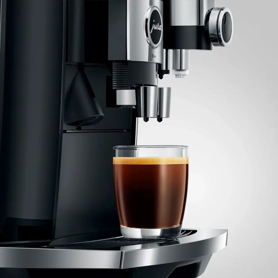 Alt View 22. JURA - J8 twin Automatic Single Serve Coffee Maker and Espresso Machine - Black.