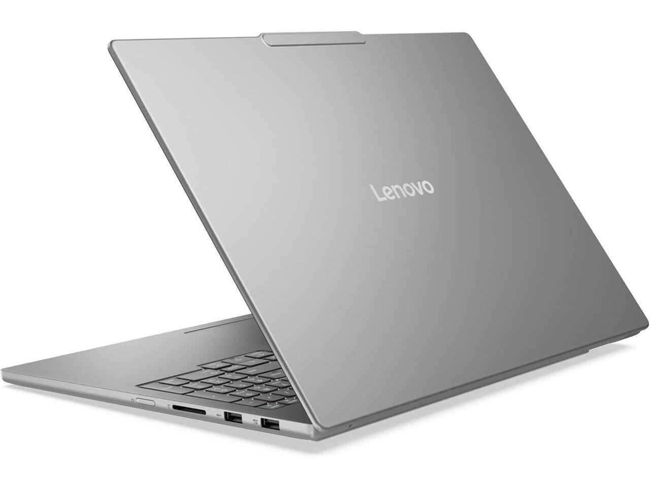 Alt View 3. Lenovo - Lenovo IdeaPad Pro 5-2025 - 16" OLED 2880x1800 120Hz - 16GB - 1TB - Ryzen AI 7 350 - RTX5050 - Windows 11 - Luna Grey - Luna Grey.