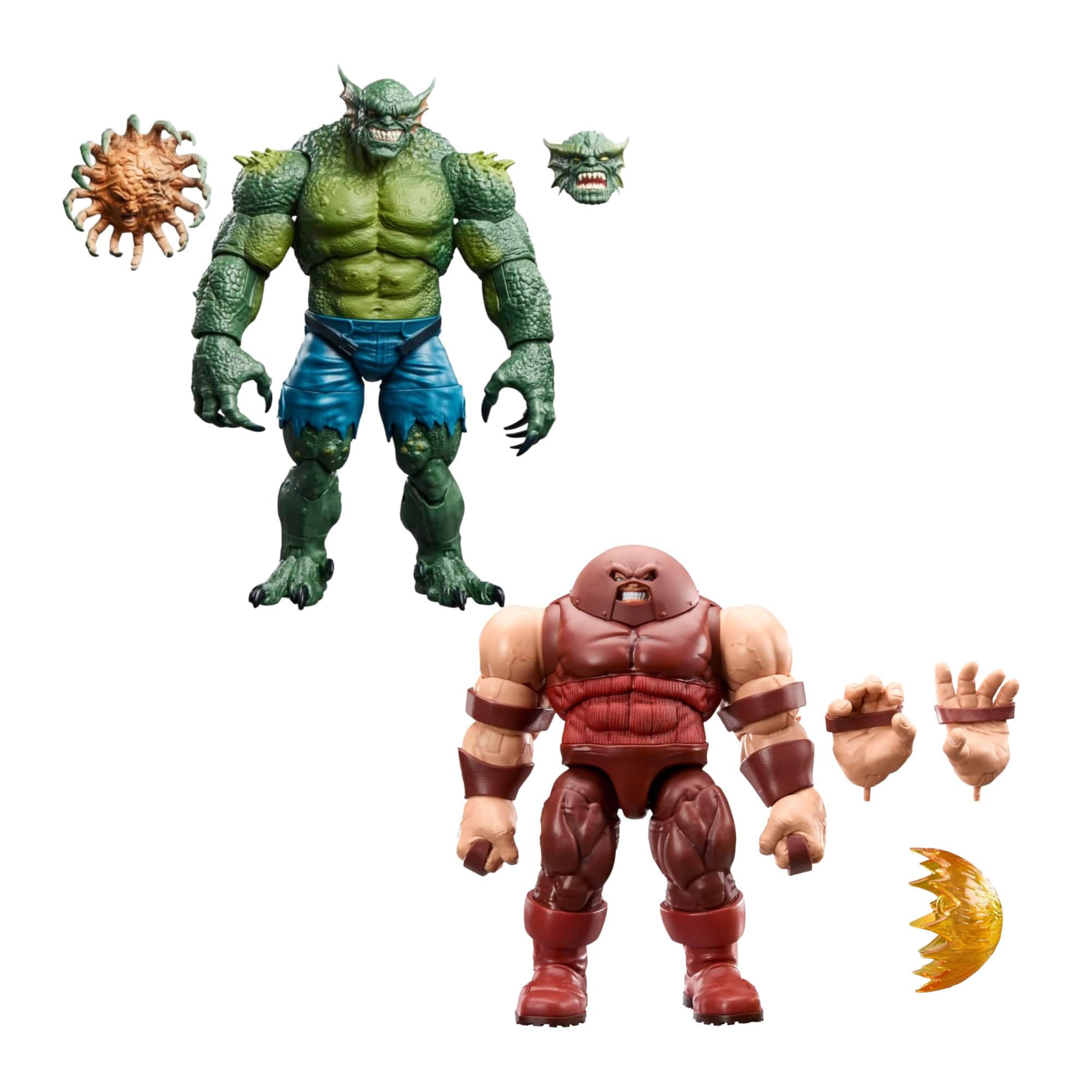 Hasbro - Marvel Legends Series Juggernaut and Hulk 6-Inch Action Figures Bundle