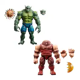 Hasbro - Marvel Legends Series Juggernaut and Hulk 6-Inch Action Figures Bundle