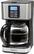 Front. Capresso - SG220 12-Cup Coffee Maker - Black/stainless steel.