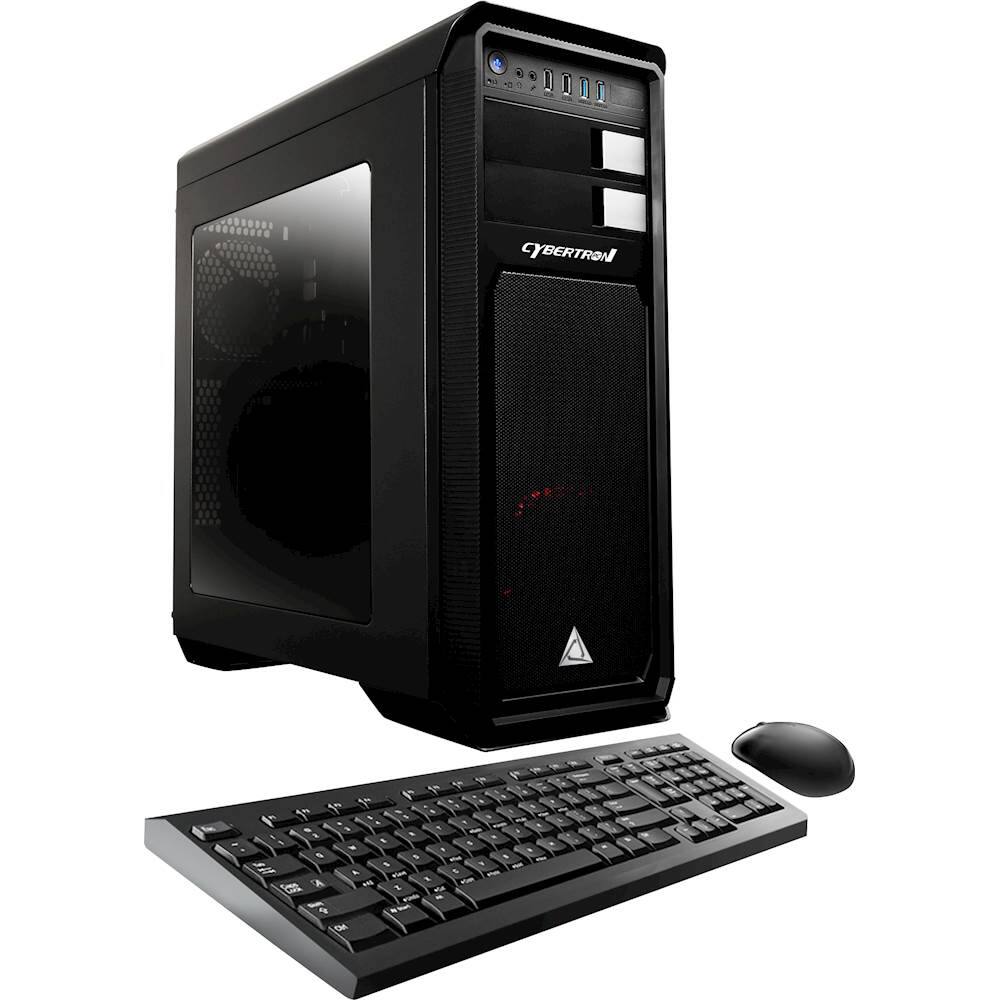 CybertronPC - Desktop - AMD Ryzen 7 - 8GB Memory - 1TB Hard Drive - Larger Front