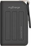 Front Zoom. myCharge - Adventure Max 10,050 mAh Portable Charger for Most USB-Enabled Devices - Black.