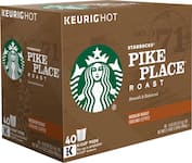 Starbucks Pike Place Roast K Cup Pods 40 Pack 118917 Best Buy