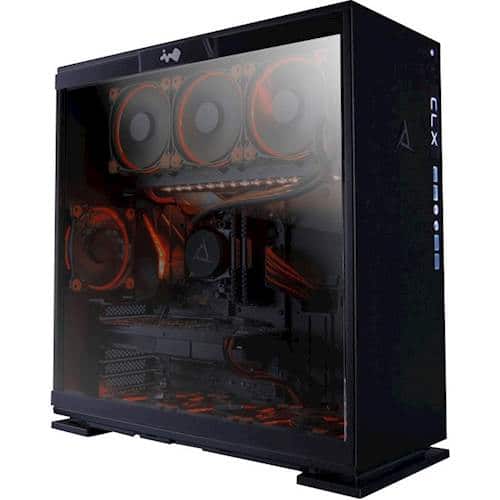 CybertronPC - Desktop - AMD Ryzen 7 - 32GB Memory - NVIDIA GeForce GTX 1080 - 250GB Solid State Drive + 3TB Hard Drive - Larger Front