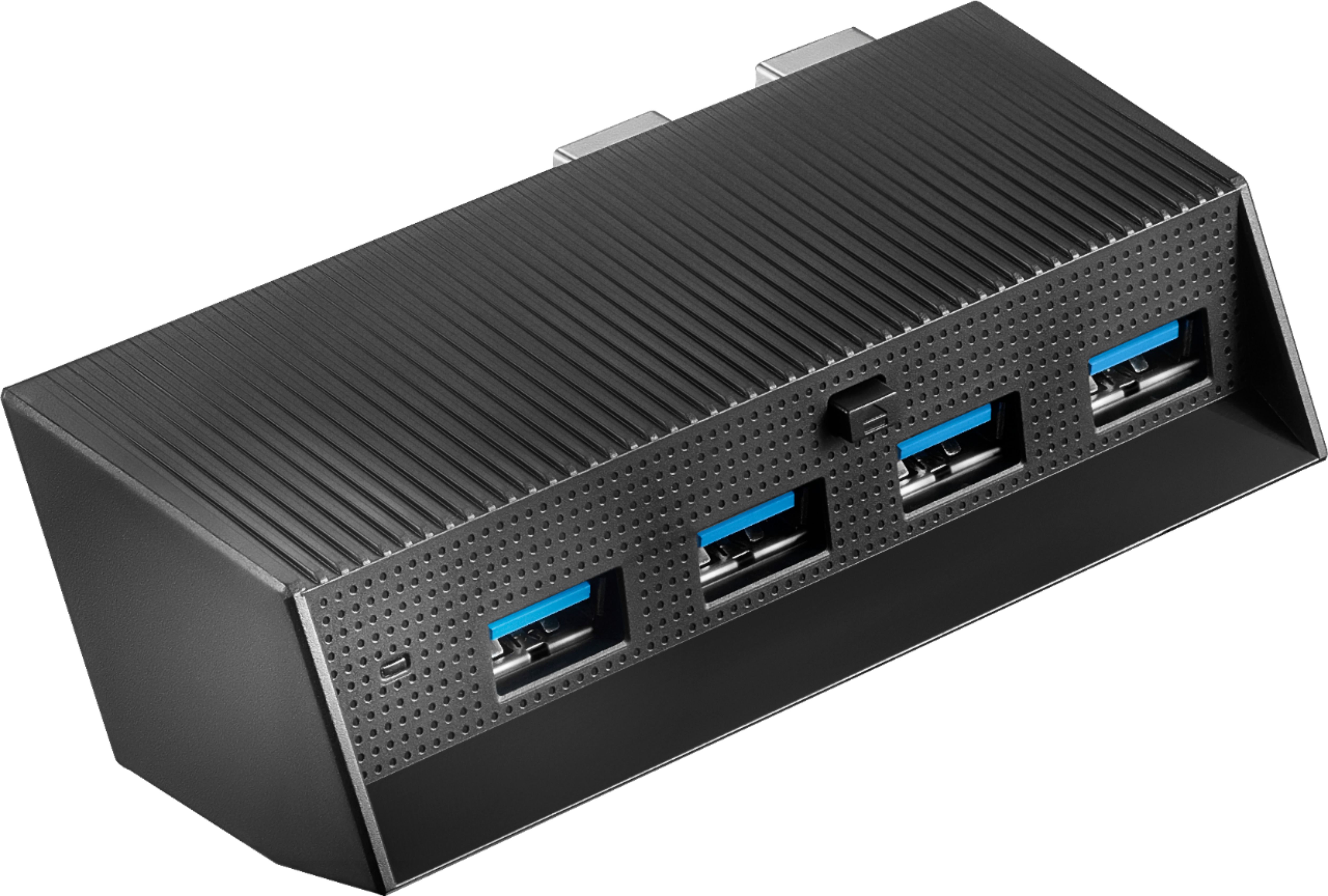 Best Insignia™ 4-Port High Speed USB Hub PS4 Pro and PS4 Slim Black NS-GPS4SPUH18