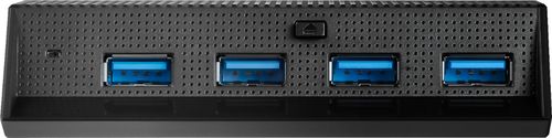 Insignia™ - 4-Port High Speed USB Hub for PS4 Pro and PS4 Slim - Black