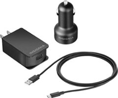 Insignia™ - Power Pack for Nintendo Switch and Nintendo Switch Lite - Black - Front_Zoom