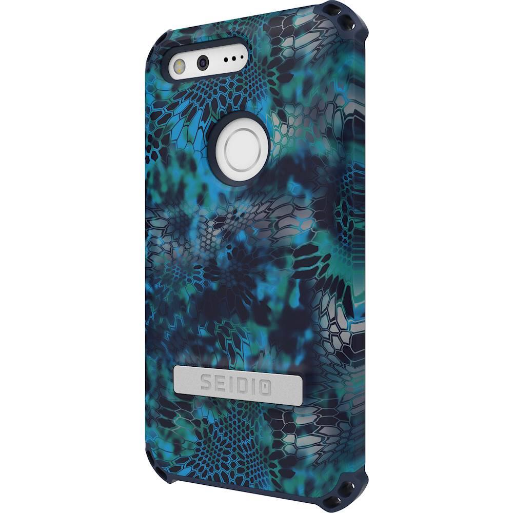 Seidio - DILEX Kryptek Case for Google Pixel - Camouflage Pontus - Larger Front