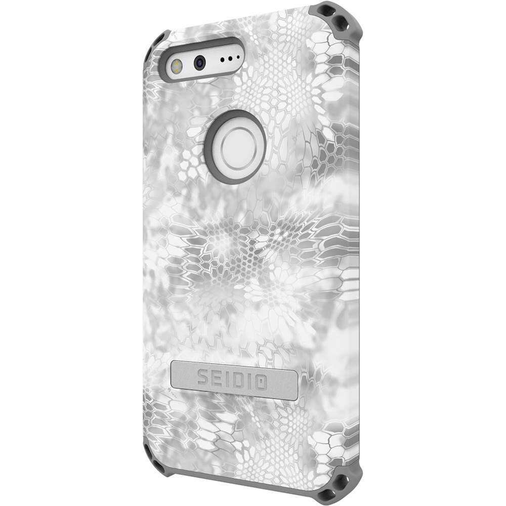 Seidio - DILEX Case for Google Pixel - Camouflage Yeti - Larger Front