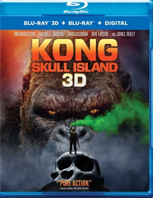  Kong: Skull Island [3D] [Blu-ray] [Blu-ray/Blu-ray 3D] [2017]