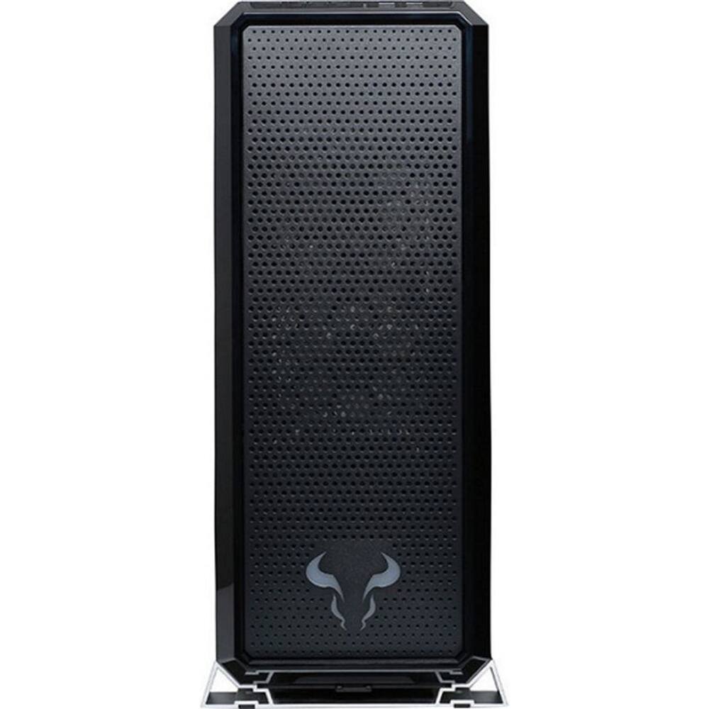 RIOTORO - Gaming Series CR1280 Prism Mini-ITX/MicroATX/ATX/E-ATX Full-Tower Case - Larger Front