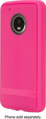 Incipio - NGP Case for Motorola Moto G5 Plus - Berry pink - Larger Front