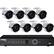 Front. Lorex - 8-Channel, 8-Camera Indoor/Outdoor Wired 4MP 2TB NVR Surveillance System.